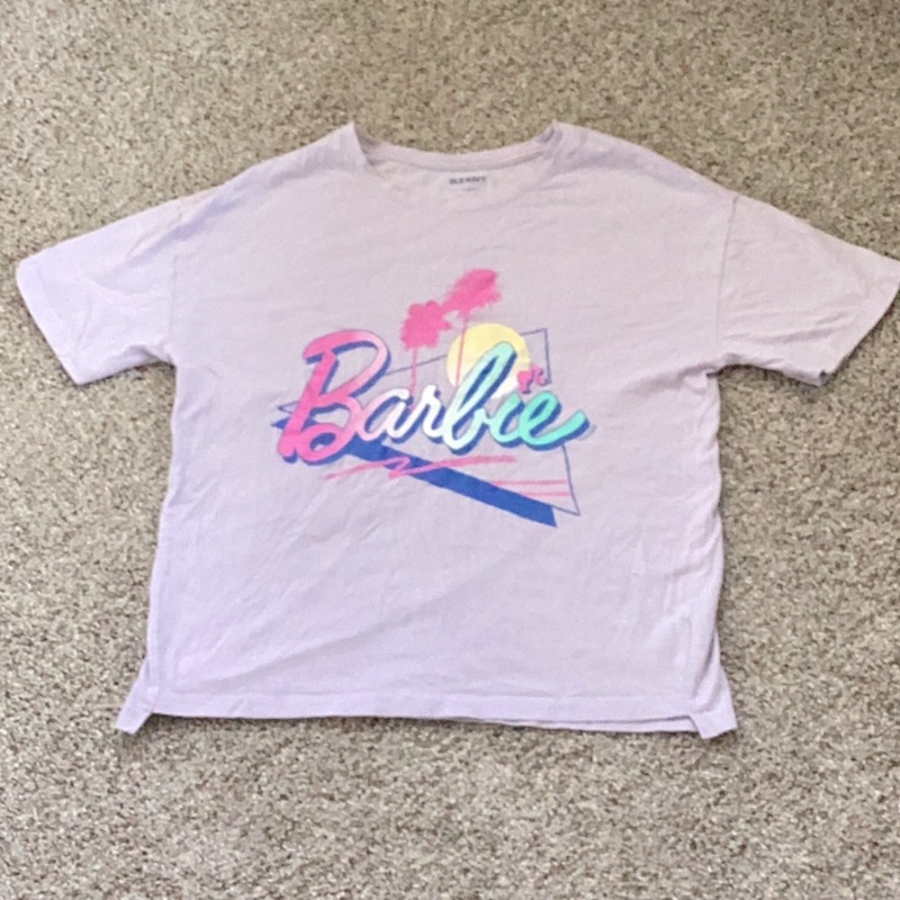 Girls Old Navy Barbie T-shirt size XL (14-16)